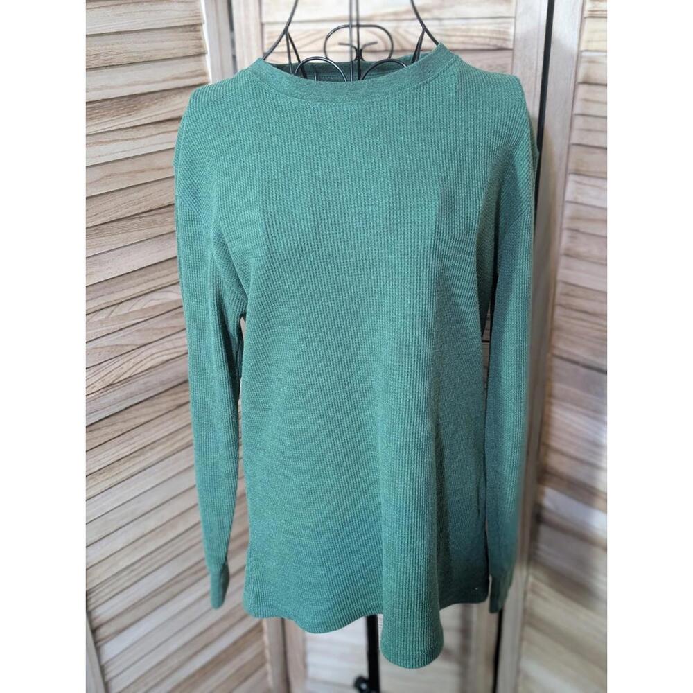 Architect Jean‎ Company Men's Long Sleeve T-shirt size M,  Green